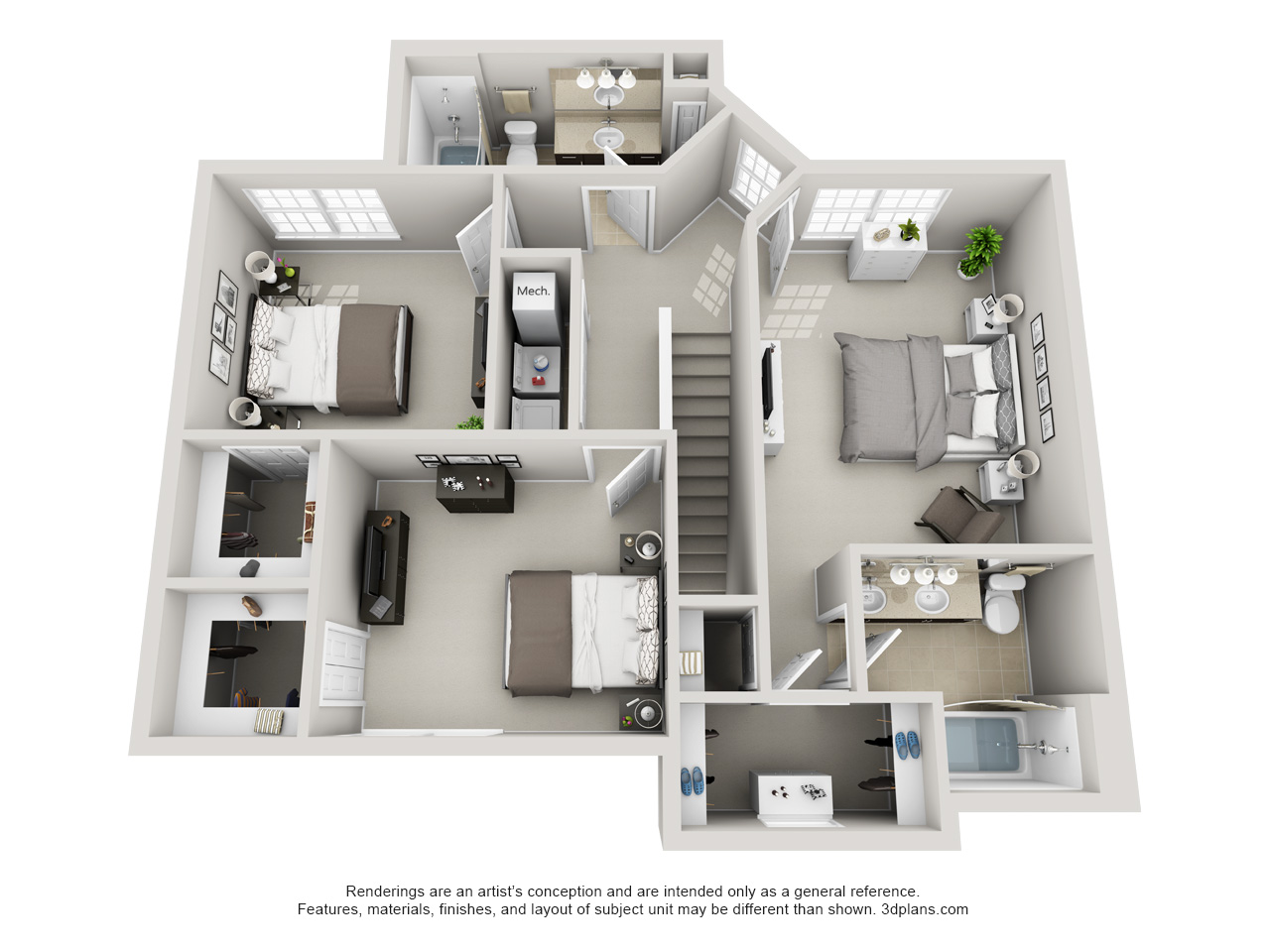 C1 - Atlanta floor plan